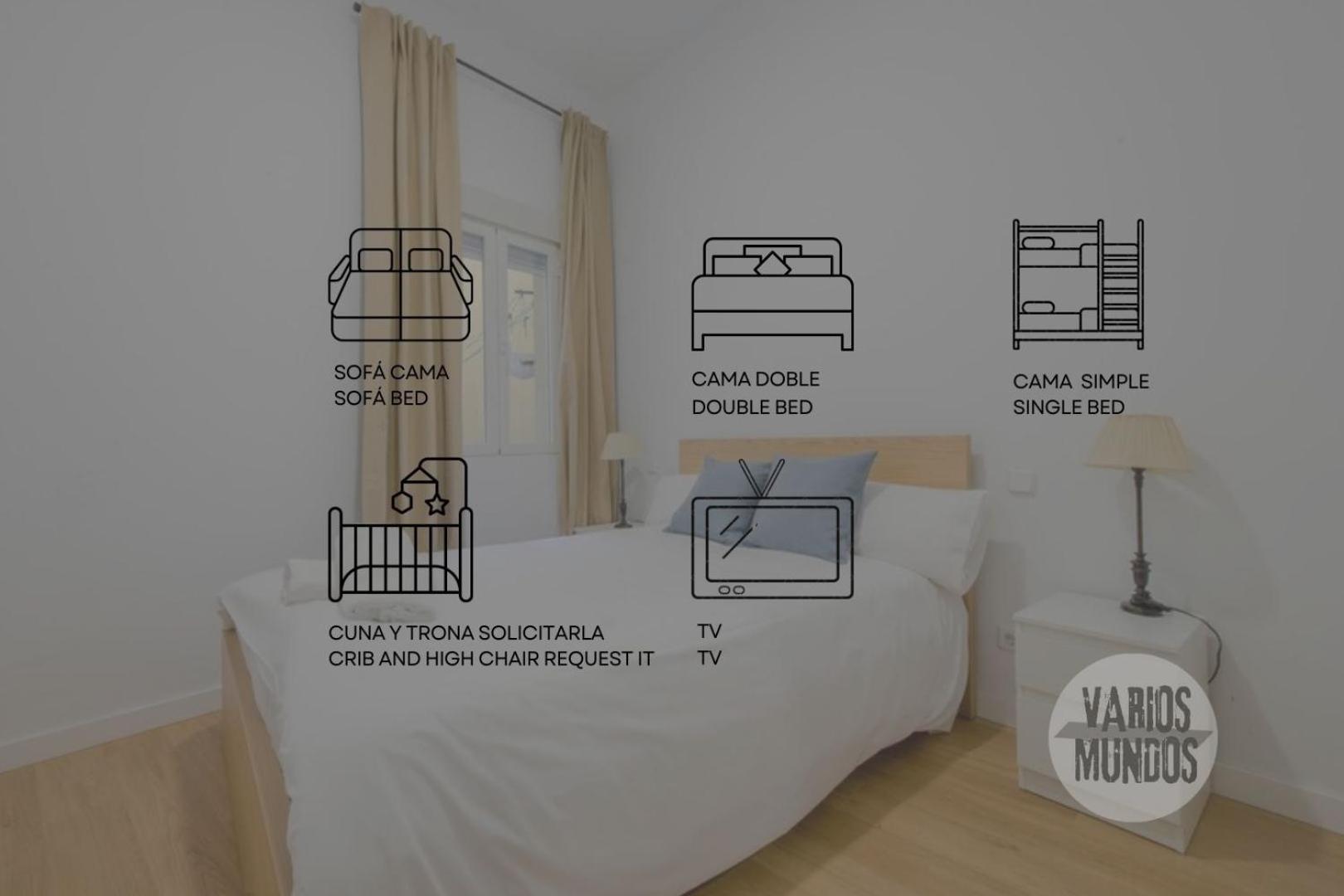 Acogedor Apt Para 5Pax En El Corazon De Chamberi Madri Exterior foto